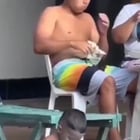 He was just enjoying holidays! 😂