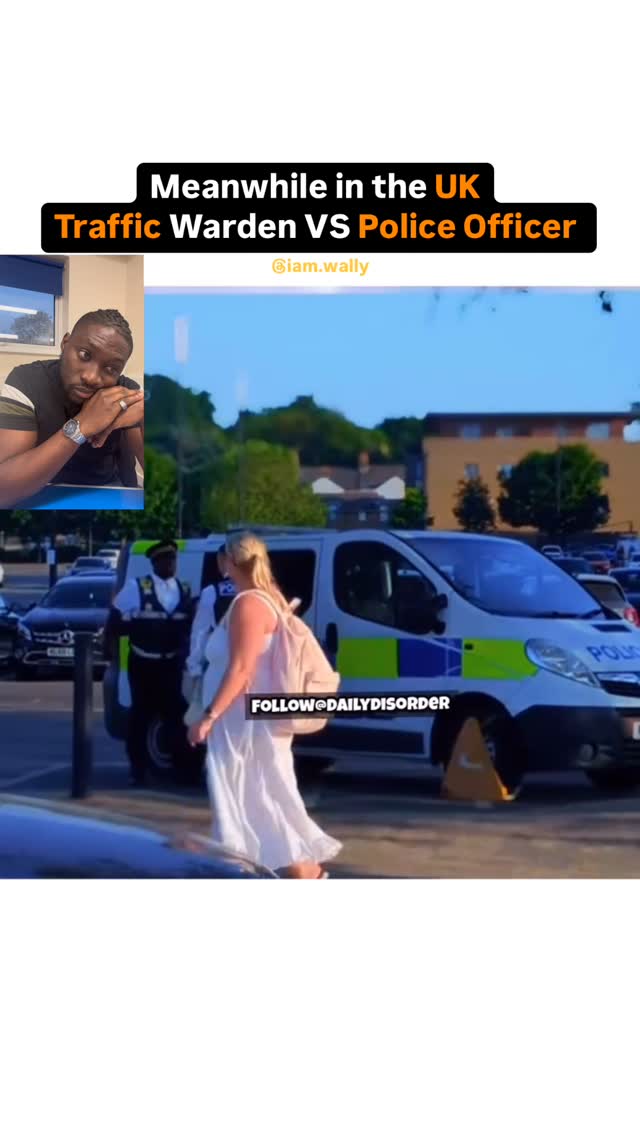Meanwhile In The UK Traffic Warden VS Police Officer