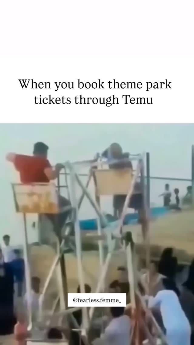 When you book theme park tickets through TEMU