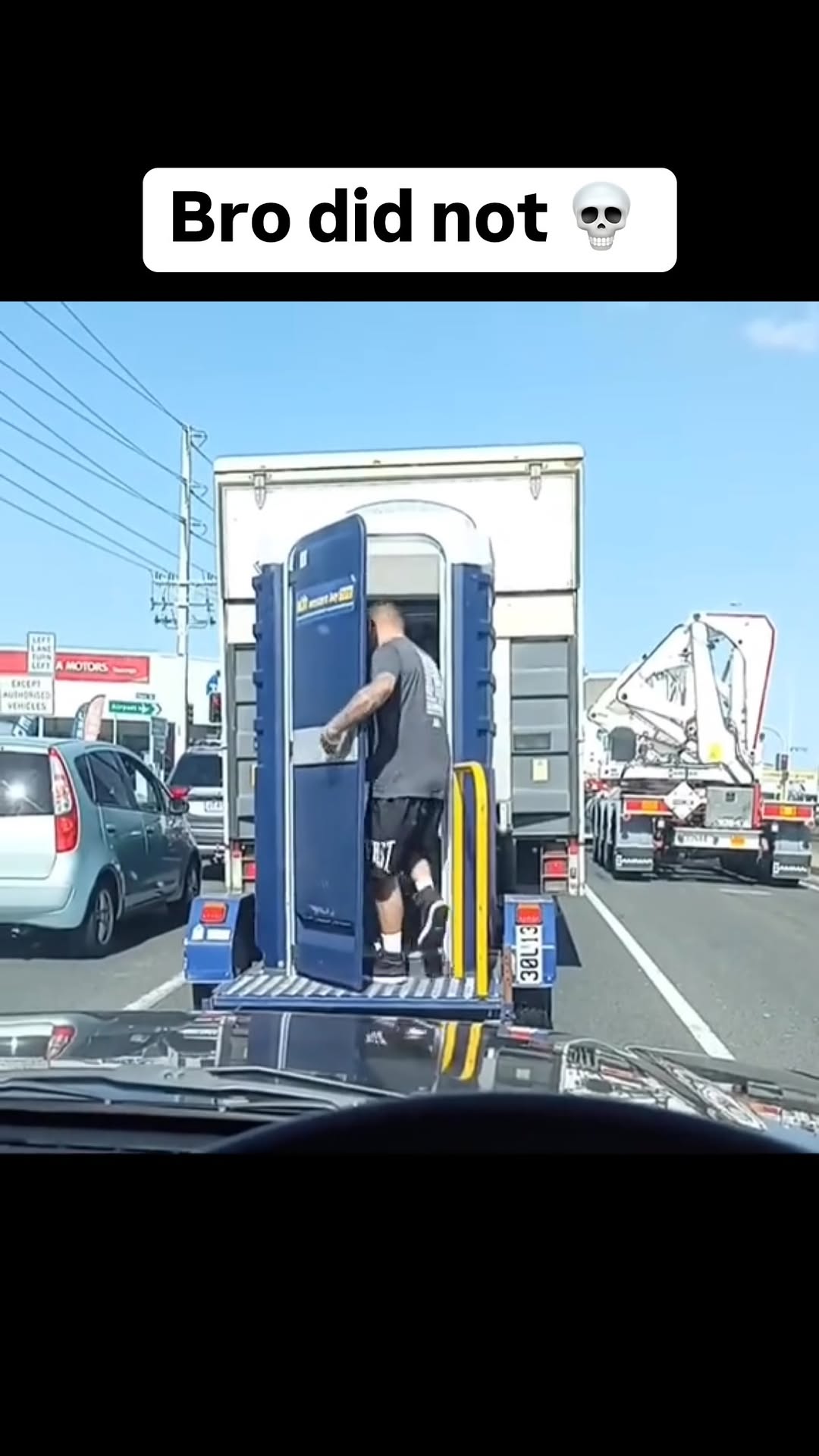 When you gotta go you gotta go 🤣