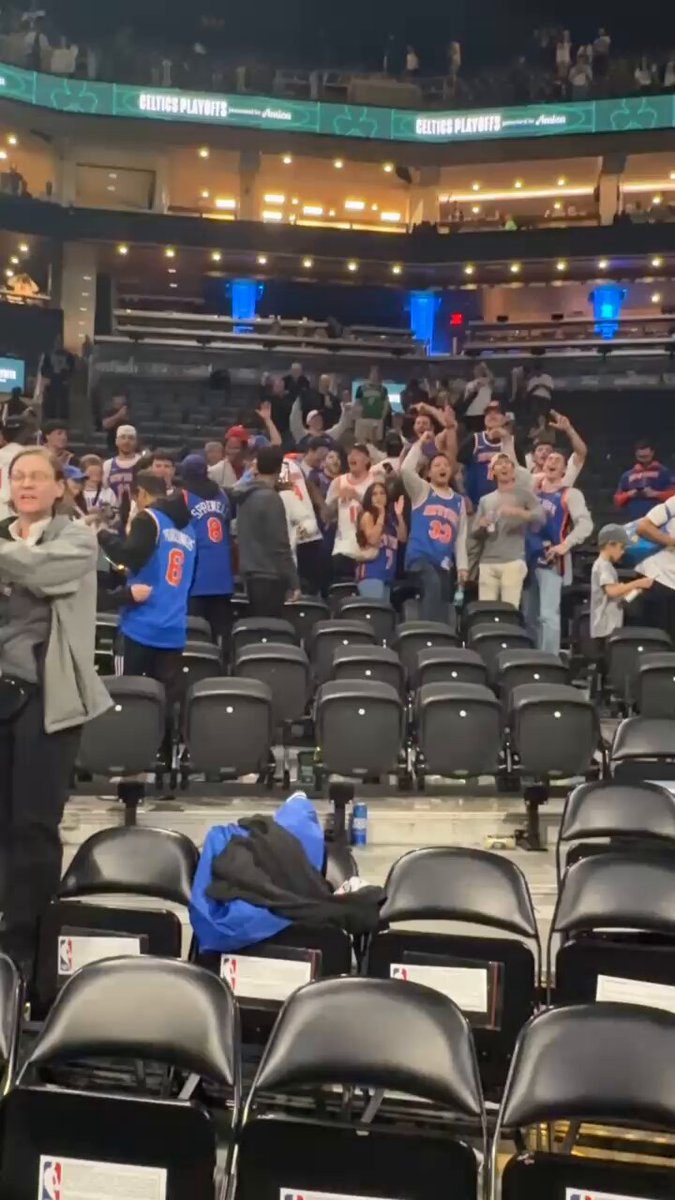 NBA Drama Caught on Camera, Celtics Staff EXPLODES as Stubborn Knicks Fans Take Over Arena thumbnail