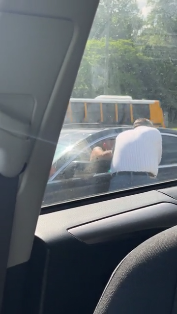 The second dude climbed out the sunroof this sh*t was over thumbnail