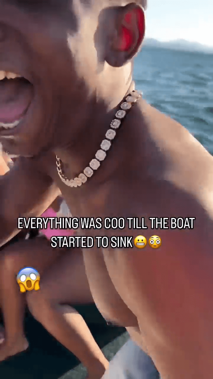 Thumbnail for Things go bad quickly as boat sinks quickly! Lake peris, California boat with passenger sinks quickly