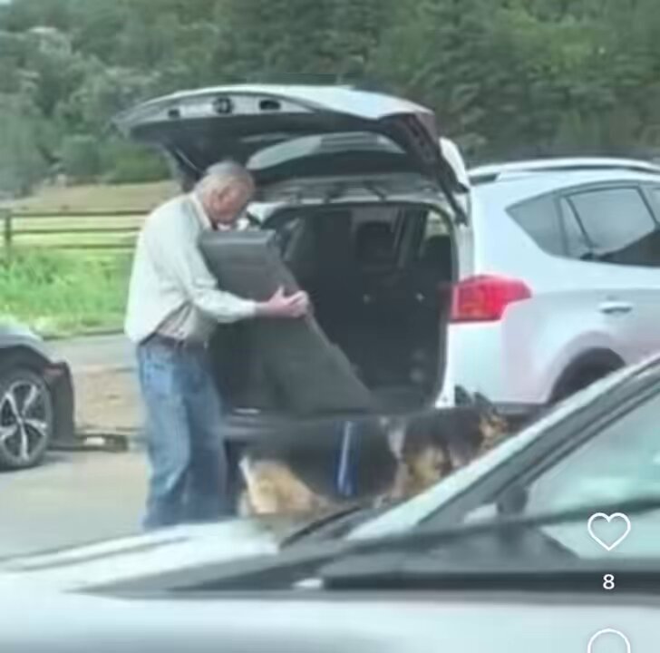 Thumbnail for Just 2 old friends getting in the car