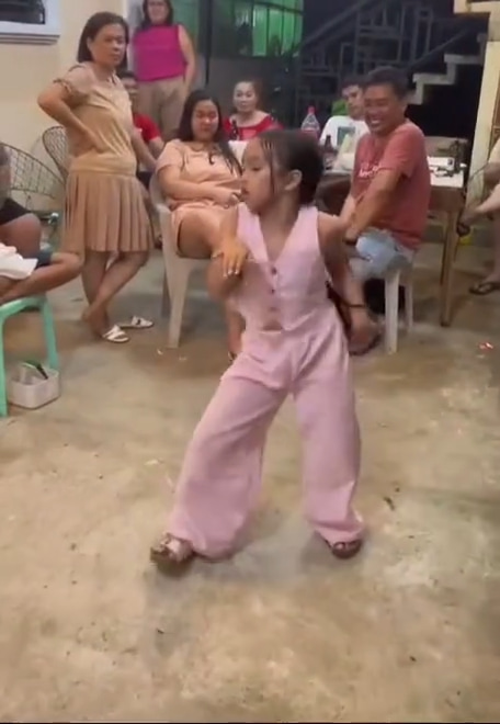 Thumbnail for Little Girl has some crazy dancing skills
