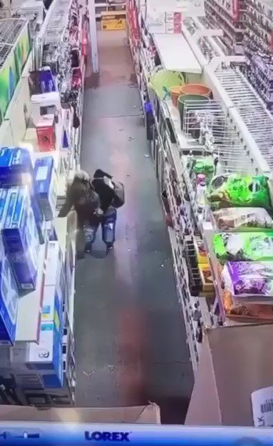 Chainsaw Shoplifting Attempt Goes HILARIOUSLY Wrong! Woman Attempt to Shoplift a Chainsaw! thumbnail