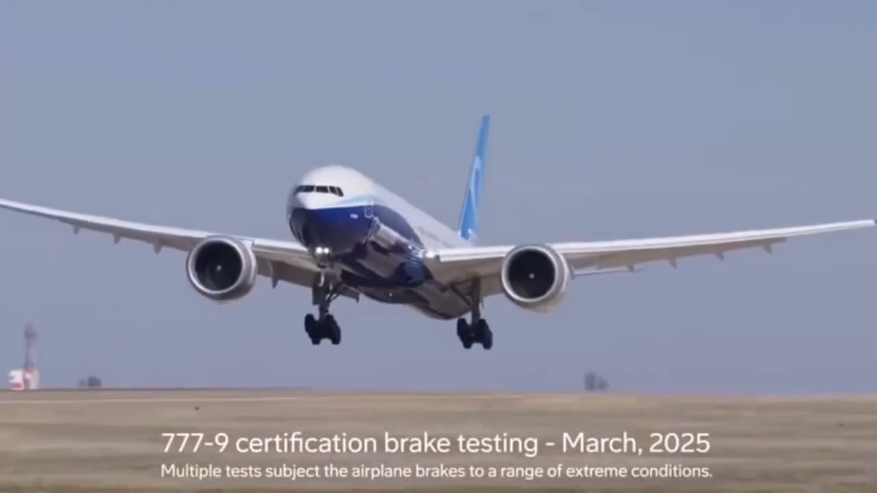 Thumbnail for INSANE Stopping Power! Watch the Boeing 777-9 NAIL Its Brake Test!