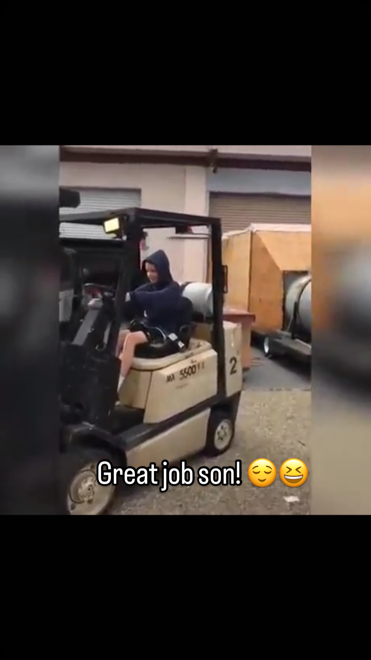 Driving a forklift and operating a forklift are not the same. Excellent lesson! thumbnail