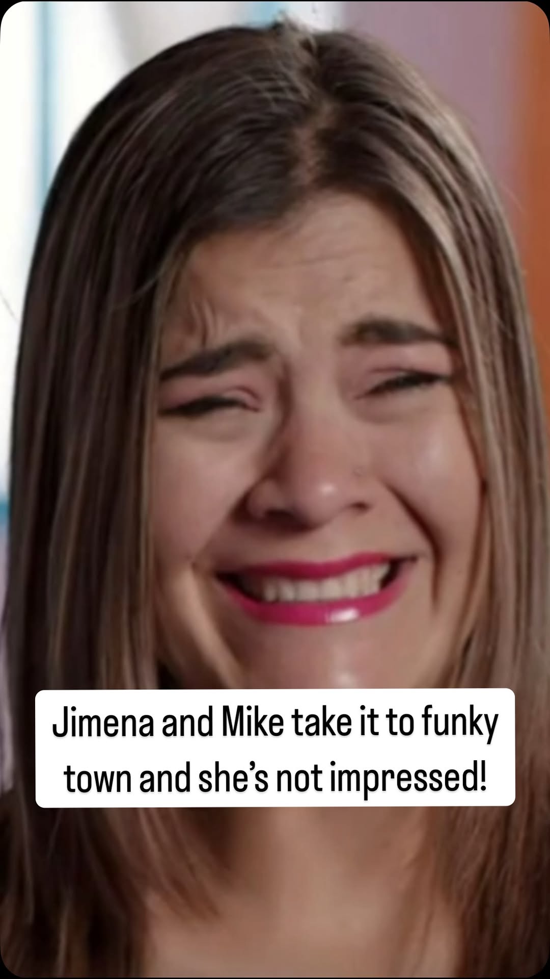 Mike has the time of his life. Jimena has a time