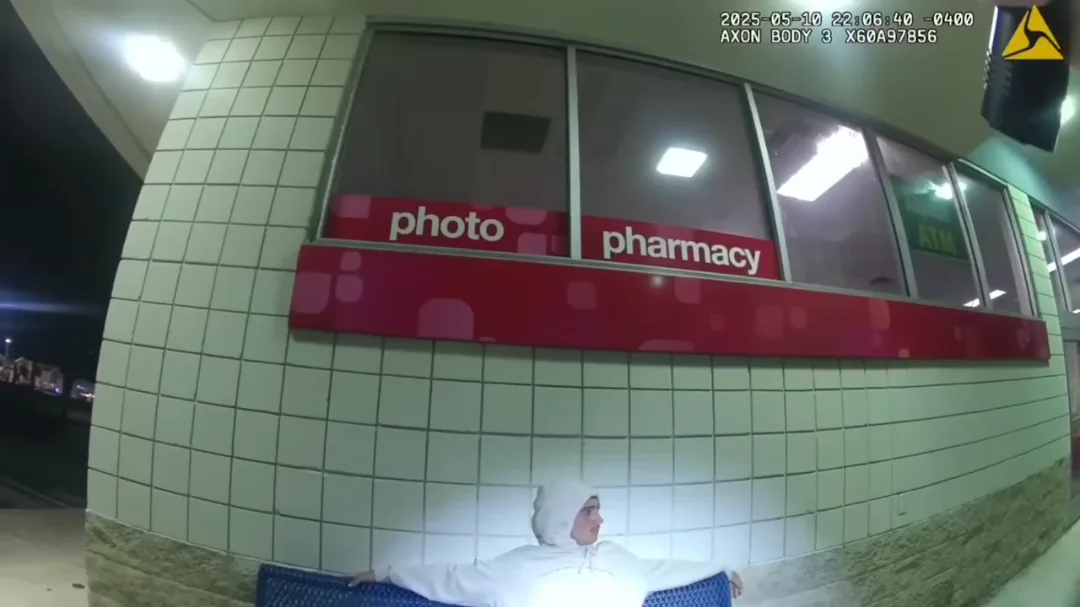 CVS Employee Arrested Waiting on Bench for Lyft Driver