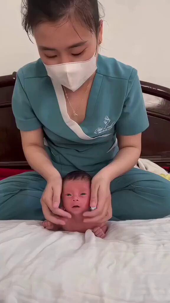 How to put a baby to sleep in 12 seconds 😂