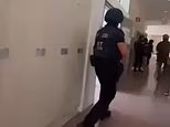 A chilling video circulating online shows the moment gunshots rang out around the BORG Dreierschuetzengasse high school In Austria!
