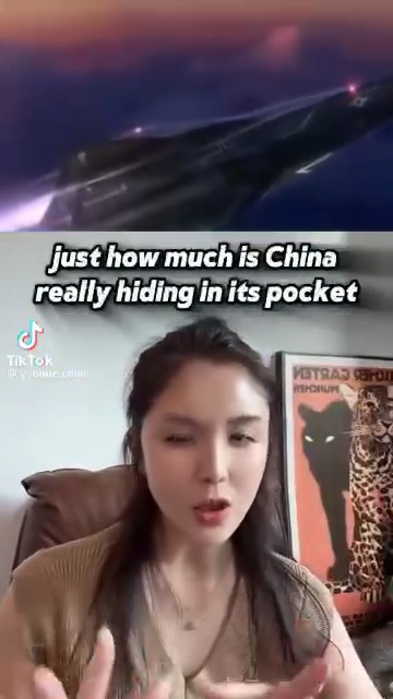 China flexing her muscles!