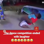 The dance competition ended with laughter!