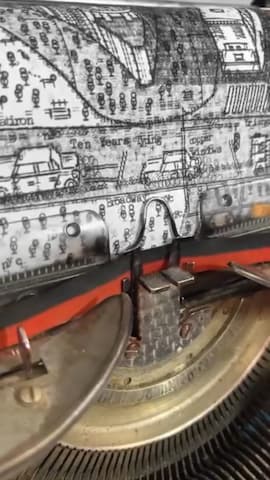 You Won't Believe How This Artist Creates MIND-BLOWING Art with JUST a Typewriter!