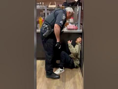 Officer Magnifico Loses Temper, Slams Kid at Sheetz
