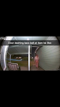 This Doordasher's outfit