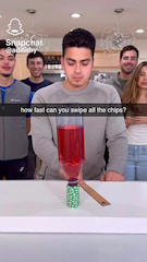 How fast can you swipe All OF THE CHIPS!