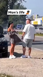 Its rough out here being a man!