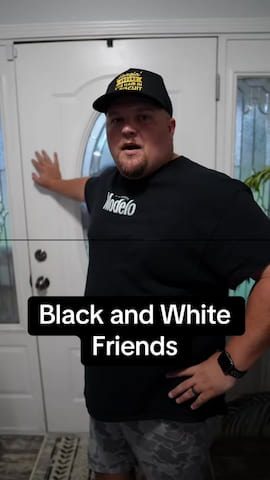 Black and White Friends