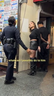 Shawty's Valid Points in Handcuffs