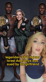 Israel Adesanya wins HUGE victory over ex girlfriend who tried to sue him for HALF his NET WORTH