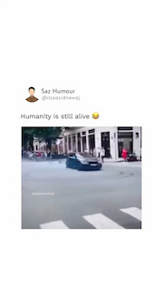 He gave them a show, and they saved him! Legend! thumbnail