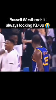Russell Westbrook knows Kevin Durant too well! thumbnail