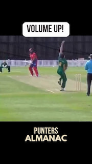 What did old he expect when living next to a cricket field?