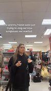 Girls trying to vlog about sunglasses they wanted, Hello Karen! thumbnail
