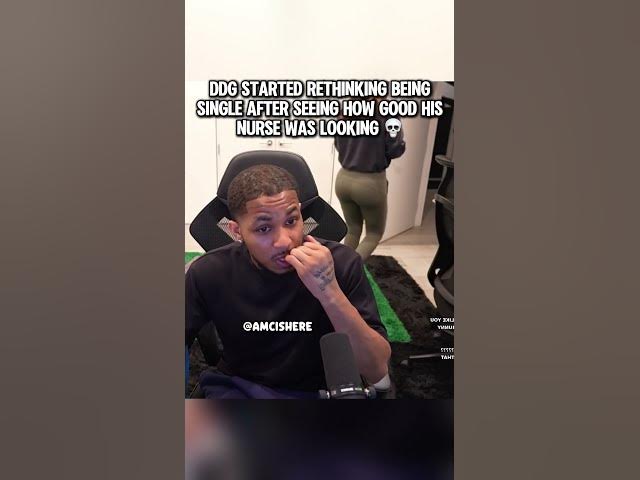 DDG started rethinking being single after seeing how good his nurse was looking! thumbnail