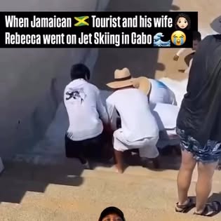 When Jamaican Tourist and his wife Rebecca Went Jek SKIING IN CABO thumbnail