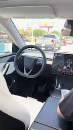 Tesla Robotaxi ride POV 🔥. In case you missed it, Tesla officially launched its Robotaxi services in Austin thumbnail
