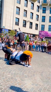 These Insane Street Performers Will Leave You in Awe with Their Mind-Blowing Backflips! thumbnail