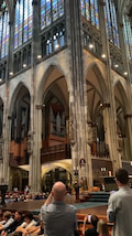 Organist Anna Lapwood playing the “Interstellar” score in the Cologne Cathedral. Over 13,000 people tried to attend this exclusive performance thumbnail