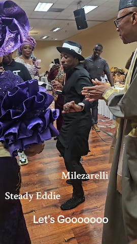 Comedian Eddie Griffin attended the lavish wedding of Nigerian billionaire Ned Nwoko to actress Regina Daniels in December 2022 thumbnail