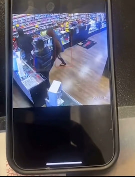 Not Safe For Work: Guys tried to Rob a Man in a Smoke shop thumbnail