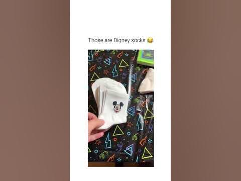 Those are digney socks! from TEMU! thumbnail