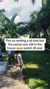 POV You renting a airbnb but the owner son still in the house watch till the end! thumbnail