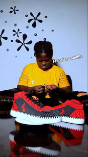 Beautiful sneakers design in different colors thumbnail
