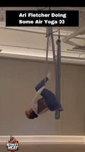 Oh wow Ari Fletcher doin some air yoga! thumbnail