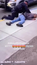 "The police officer's name is Brandon LeBlanc. He previously worked for Louisiana police and was sued there for similar excessive violence." thumbnail