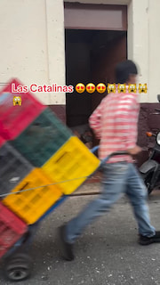These Rooms Spotted In The Streets Of Cartagena, Colombia FULL of women Waiting for customers!! thumbnail
