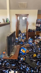"The bottle tops are literally still on them, just a weird video tbh, tidy your house ya scruff" thumbnail