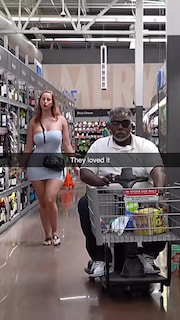 You are at Walmart woman does this Infront of you, what's your next move? thumbnail