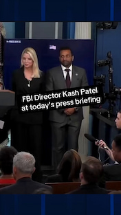 FBI Director #KashPatel What's wrong with him?? thumbnail