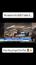 ABC News planted an iPad to test airport security—and it vanished. Tracked it to a TSA agent’s house. He denied everything… until they made it beep. The look on his face says it all! thumbnail