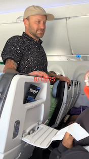 Unruly passenger hurling racial slurs Gets Man Handled! thumbnail
