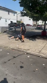 Guy gets his car stolen while fighting amazon delivery driver! thumbnail