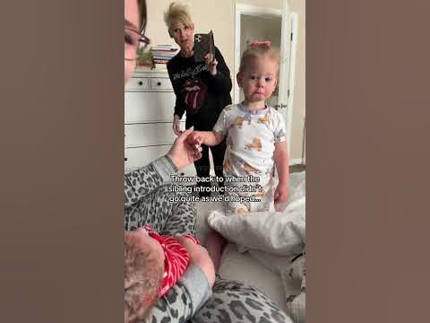 The Moment She Realized she isn't the only baby anymore! thumbnail